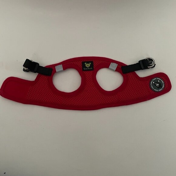EcoBark Red Mesh Dog/Cat Harness - Picture 1 of 7